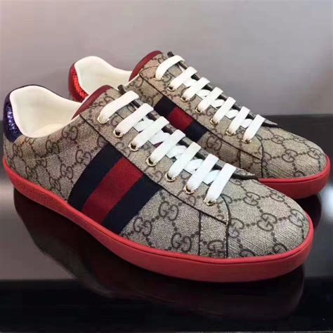 gucci ace sneaker damen|gucci men's supreme sneakers.